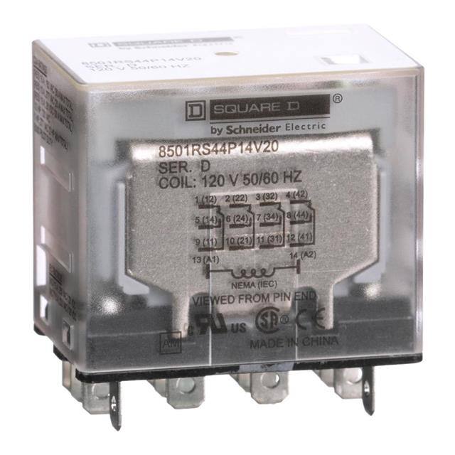 8501RS44P14V20 Schneider Electric  Power Relays Over 2 Amps